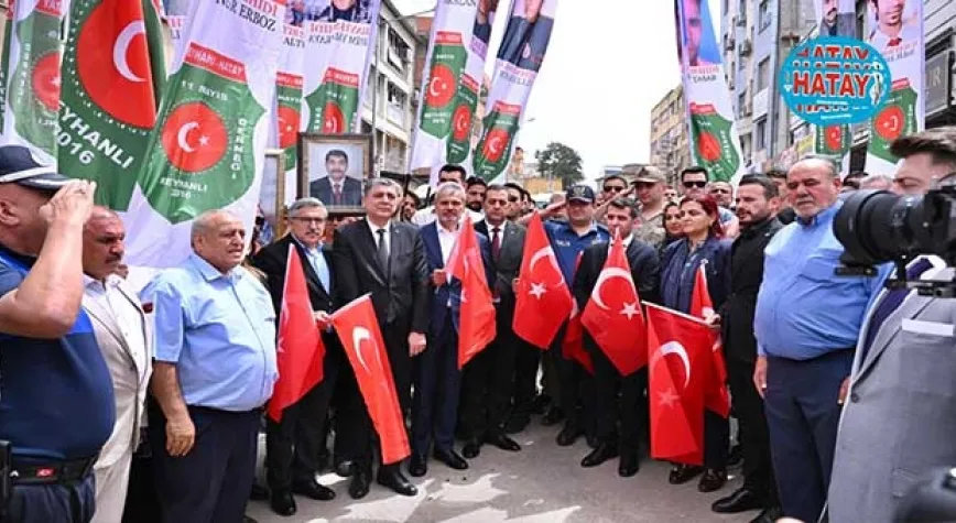 11 MAYIS REYHANLI ŞEHİTLERİ TÖRENLE ANILDI
