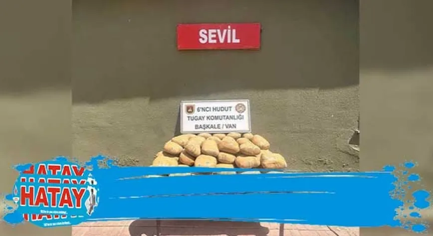 130 kilo esrar ele geçirildi