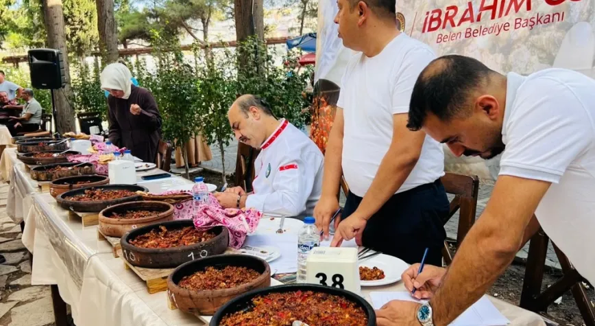 14. Belen Şenlikleri’nde En Lezzetli Tava Yarışması Yapıldı