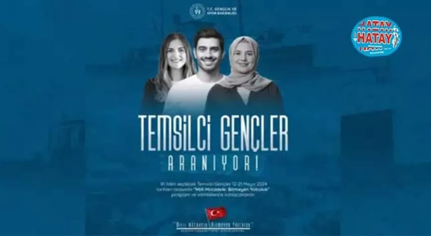 19 Mayıs için Temsilci Genç başvuruları başladı
