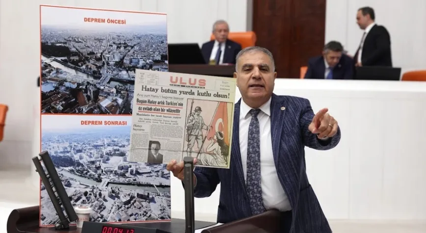 1939’DA TÜRKİYE’NİN ÖZ EVLADI İLAN EDİLEN HATAY’I, AKP ÜVEY EVLAT YAPTI
