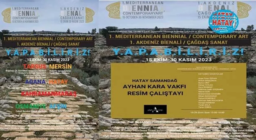 1.Akdeniz Bienali Açılışı Hatay’da Yapılacak 
