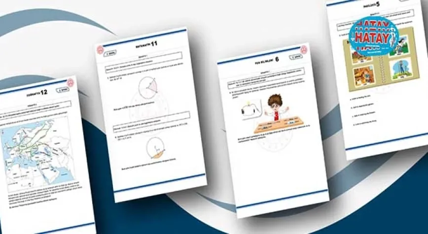 2. DÖNEM 2. YAZILI SINAVLARA İLİŞKİN ÖRNEK SORU KİTAPÇIKLARI YAYIMLANDI