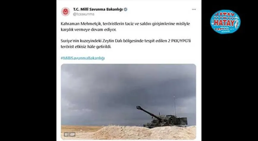 2 terörist etkisiz hale getirildi