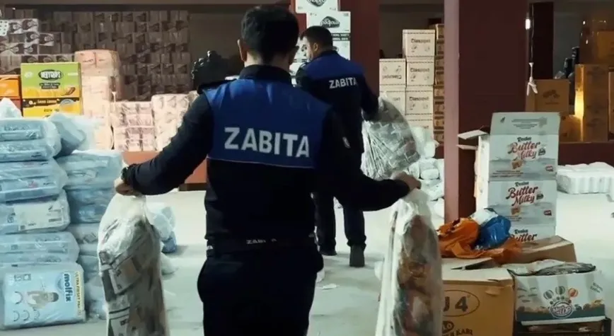 2 ton şekerleme ve çikolata imha edildi
