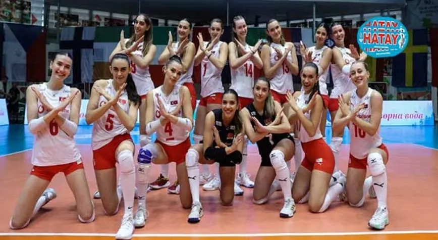 20 YAŞ ALTI KADIN VOLEYBOL MİLLİ TAKIMINA TEBRİK