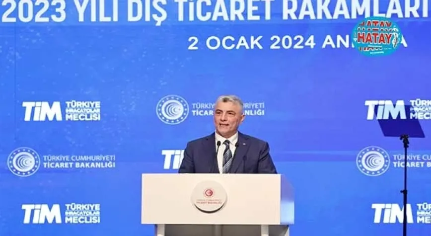 2023 yılı dış ticaret rakamları açıklandı