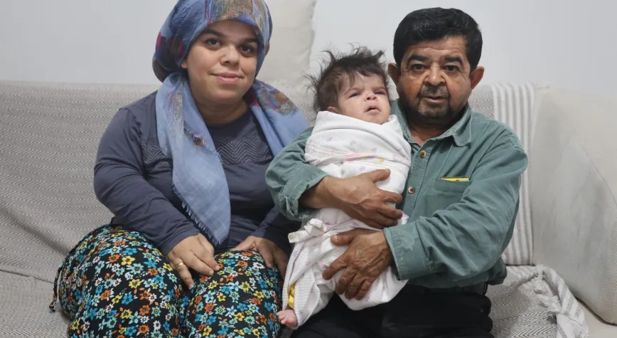 21 Yıl Sonra Kavuşan Çiftin Mutluluğu Bebekle Taçlandı