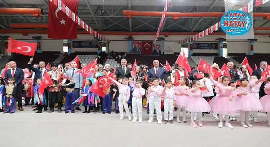 23 NİSAN HATAY’DA COŞKUYLA KUTLANDI