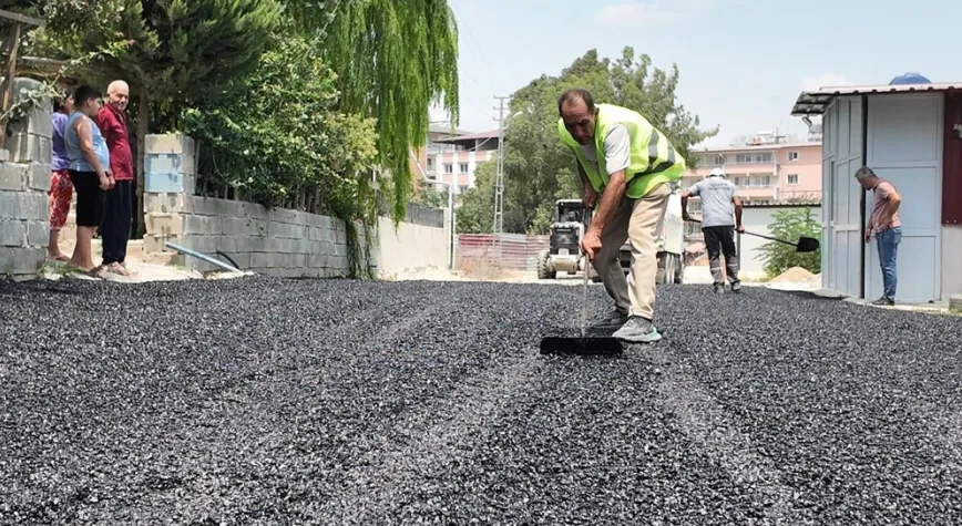 3 Mahallede Asfalt Çalışması