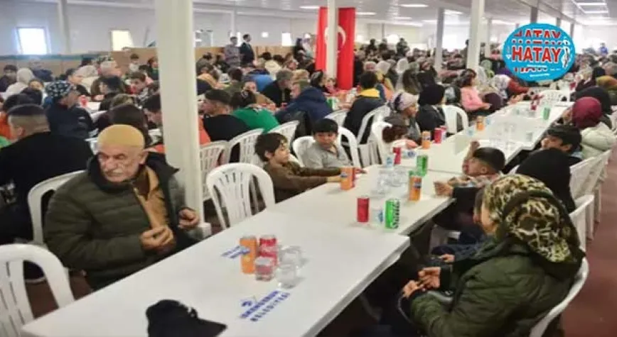30 bin kişiye taziye yemeği