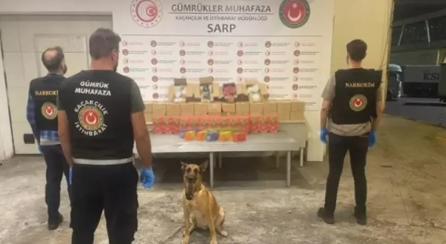 310 kilo esrar ile 291 kilo kokain ele geçirildi