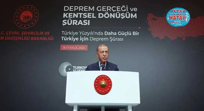 345 konteyner kent kurduk. Artık çadır yok!