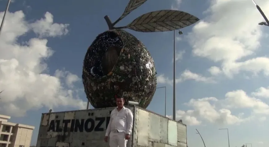 5 Ton Atık 50 Bin Parçadan Altınözü’ne Zeytin