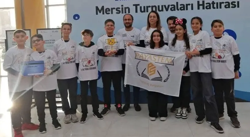 547 Payas Stem Robotik Takımı Turnuva Şampiyonu!