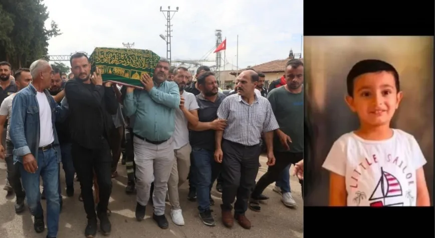 6 Yaşındaki Mehmet Asaf Hatay’da Son Yolculuğuna Uğurlandı