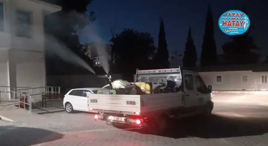 68 ARAÇLIK İLAÇLAMA FİLOSU TÜM ŞEHİRDE HİZMET VERİYOR