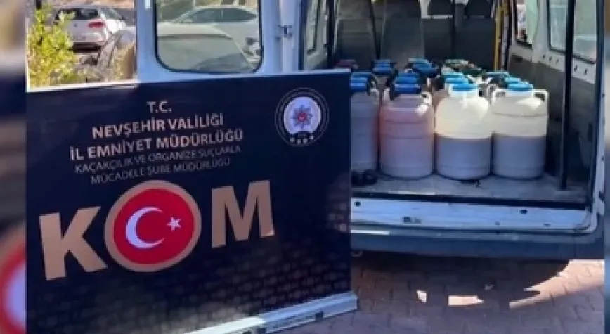 81 ilde kaçak ve sahte içki operasyonu