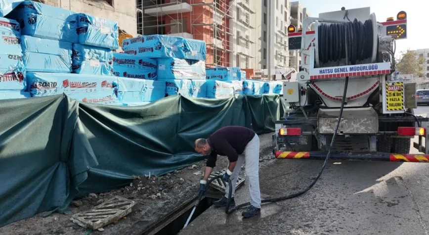 83 Kilometreyi Aşan Kanalizasyon Hattı Temizlendi