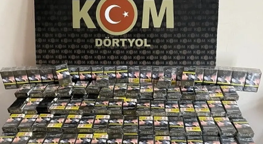 850 PAKET KAÇAK SİGARA ELE GEÇİRİLDİ