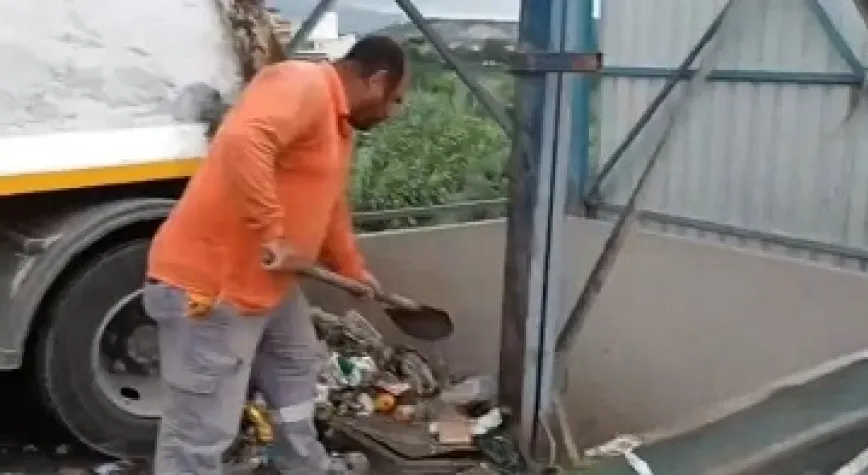 9 GÜNDE  4 BİN 500 TON ÇÖP!