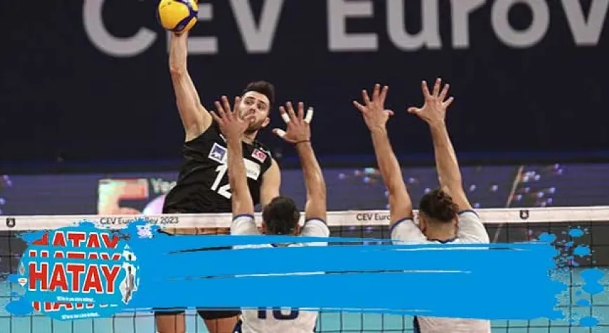 A Milli Erkek Voleybol Takımı, Yunanistan'ı 3-1 mağlup etti
