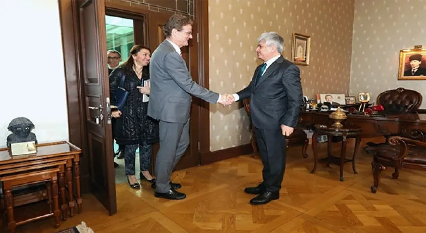 AB Türkiye Delegasyonu Büyükelçisi Landrut Hatay’da