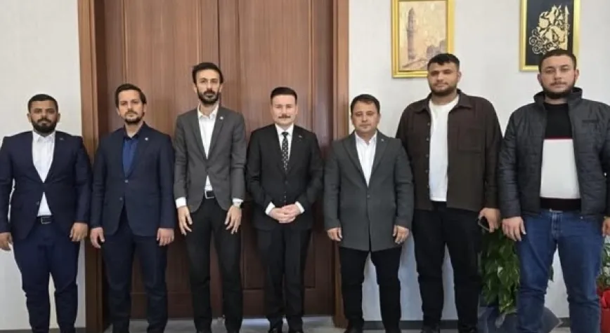 Acar, TÜGVA Heyetini Makamında Ağırladı