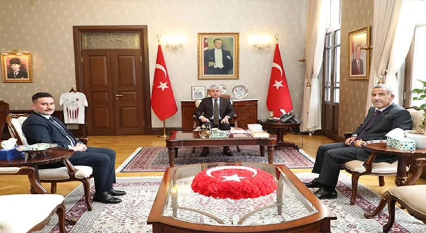 ACAR VE KARATAŞ’TAN VALİ DOĞAN’A ZİYARET