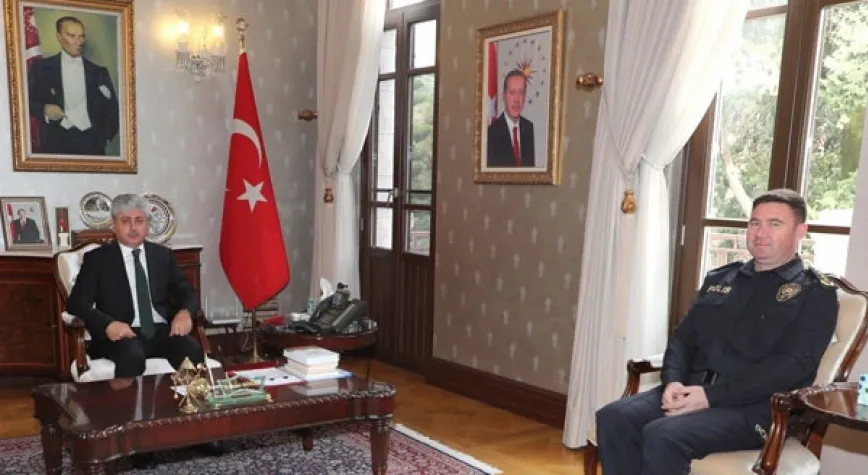 Adatepe Vali Doğan’ı ziyaret etti