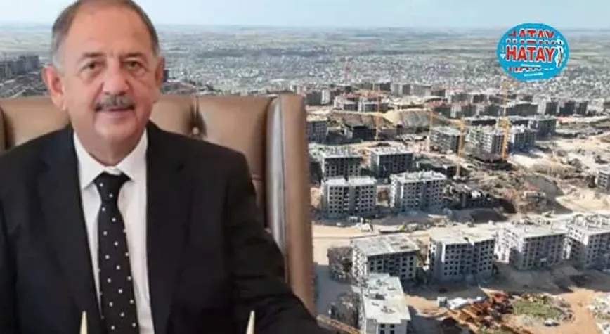Adıyaman İndere'de 16 bin 433 konut yapacağız