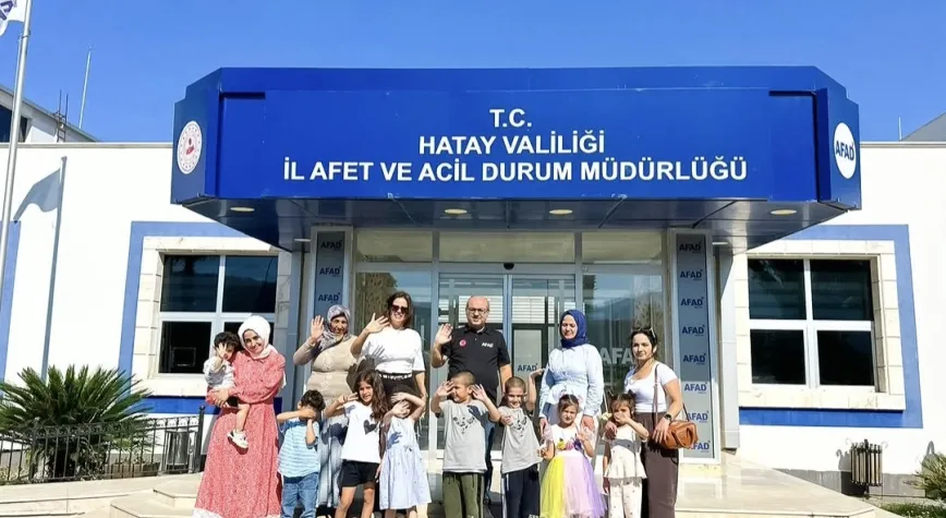 AFAD Hatay’dan Miniklere Afet Farkındalık Eğitimi
