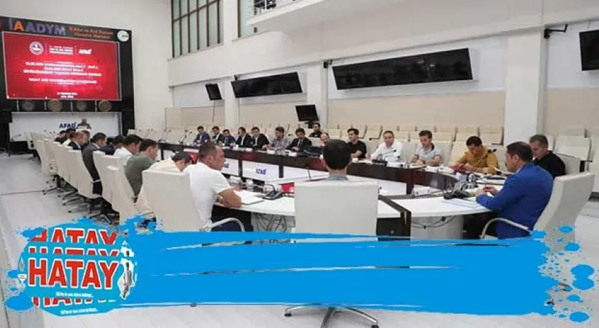AFAD KOORDİNASYON TOPLANTISI