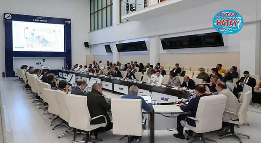 AFAD’DA İSTİŞARE TOPLANTISI