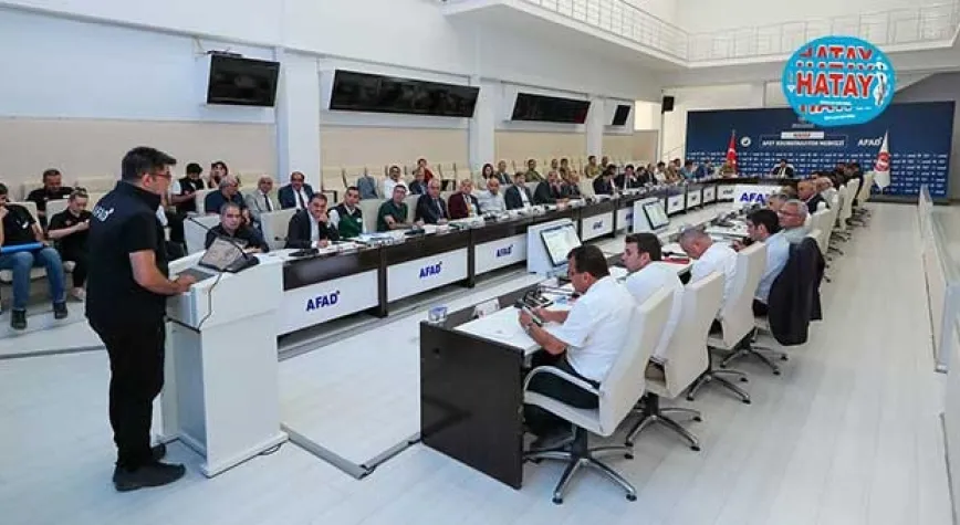 AFET VE ACİL DURUM KOORDİNASYON TOPLANTISI 