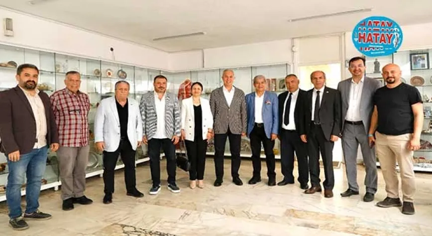 AGC ve AGF'den Özçelik'e nezaket ziyareti