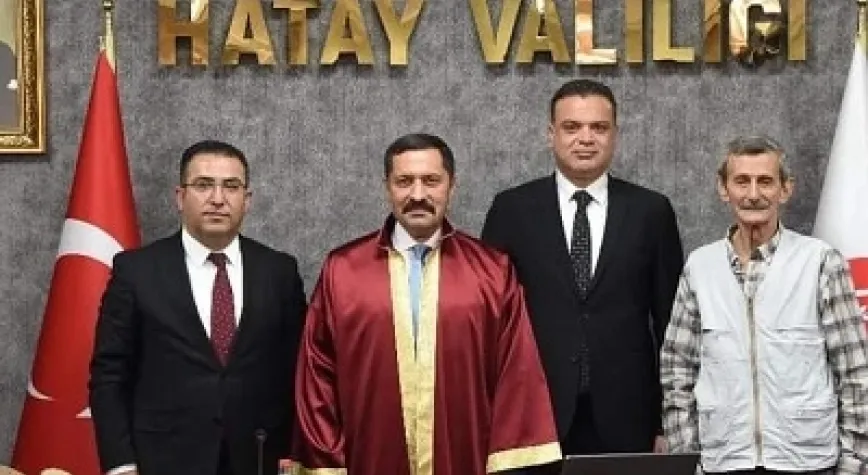 AHİLİK HAFTASI NEDENİYLE VALİ MASATLI'YA ZİYARET