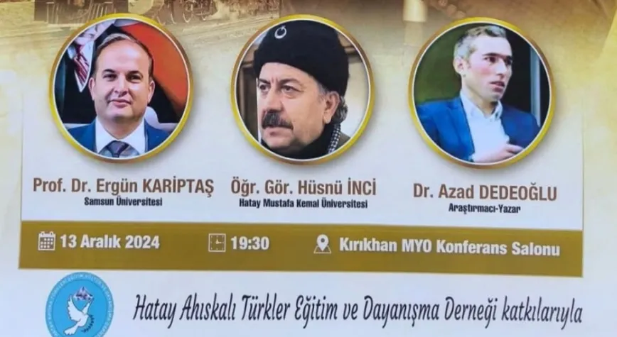 Ahıska Sürgünü 80. Yıl Anma Etkinliği Kırıkhan'da Düzenlenecek