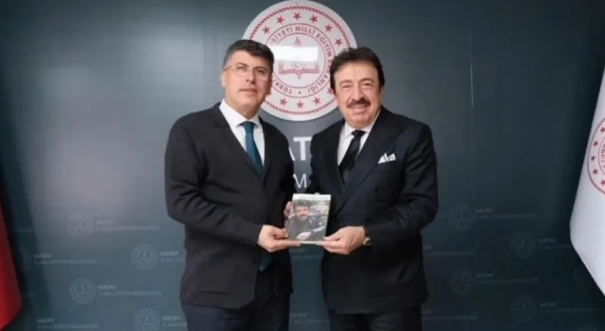 Ahmet Selçuk İlkan’dan Hatay Mem’e Ziyaret