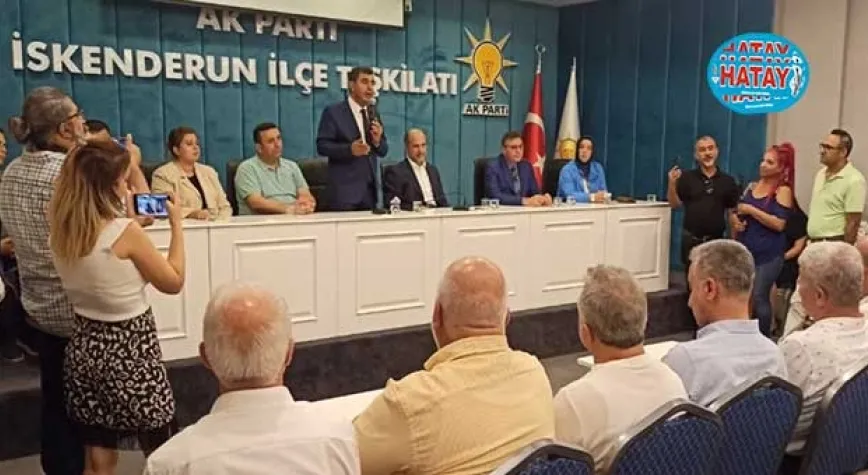 AK PARTİDE 23. YIL İSKENDERUN’DA DA KUTLANDI