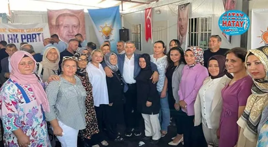 AK PARTİDE KUTLAMA PROGRAMI