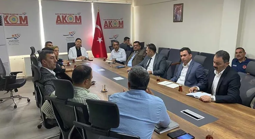 AKOM’DAN KIŞ ÖNCESİ TEDBİR TOPLANTISI