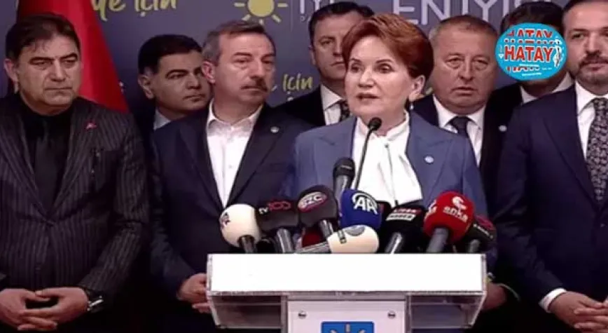 Akşener: Olağanüstü seçimli kongremizi toplayacağız