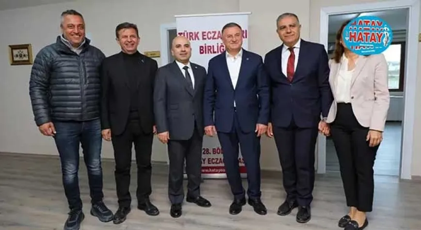 AKSOY’DAN HATAY ECZACI ODASI’NA TEŞEKKÜR