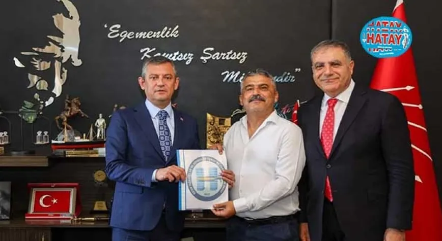 ALAKUŞ’TAN CHP LİDERİ  ÖZEL’E ZİYARET