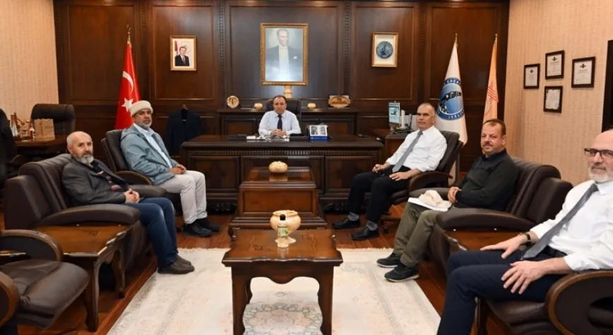 Albayrak, Yalçın ve Kahraman’dan Rektör Karakaş’a Ziyaret