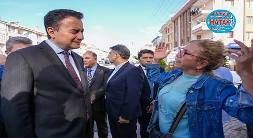 Ali Babacan Keçiören’de vatandaşlarla buluştu