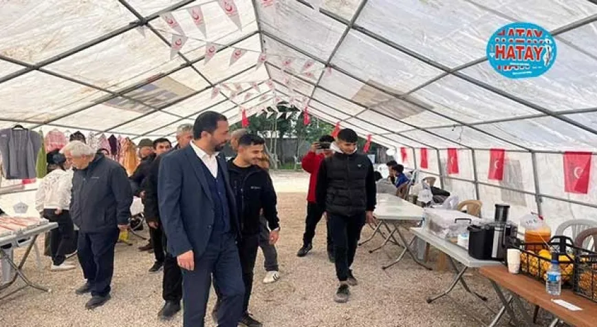Alperen Ocakları İl Başkanlığı Yayladağı’nda kermes açtı
