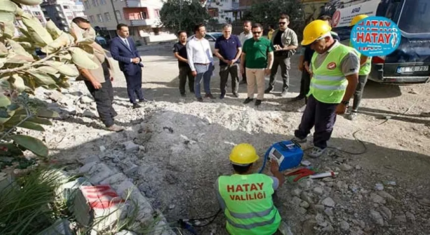 ALT YAPI ÇALIŞMALARINI İNCELEDİ