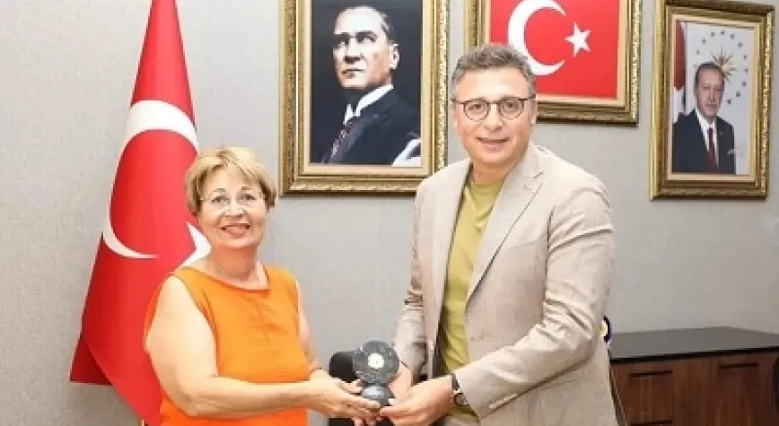 ALTAY'DAN BAŞKAN DÖNMEZ’E ZİYARET